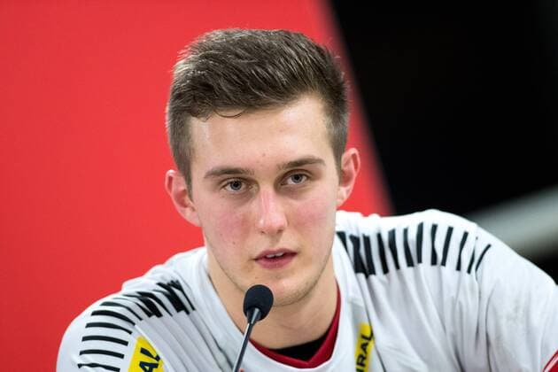 HANDBALL - EHF EURO 2018, NOR vs AUT POREC,CROATIA,16.JAN.18 - HANDBALL - EHF European Championship EM Europameisterschaft group stage, Norway vs Austria. Image shows Nikola Bilyk (AUT). GEPAxpictures xMaticxKlansek