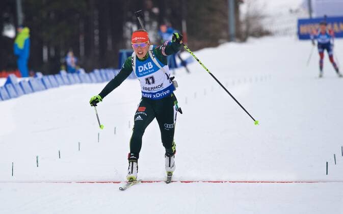 Biathlon WC 04.01.2018 IBU WORLD CUP BIATHLON Oberhof 7,5 km Sprintwettkampf Damen DAHLMEIER Laura GER *** Biathlon WC 04 01 2018 IBU WORLD CUP BIATHLON Oberhof, Germany 7 5 km Sprint event ladies DAHLMEIER Laura GER