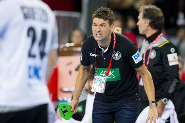 Trainer Christian Prokop regt sich auf. Deutschland - Mazedonien, Vorrunde, Handball, EHF Euro 2018, 17.01.18 Zagreb Zagreb Croatia Arena Copyright: xAgentur54Gradx xFelixxKoenigx