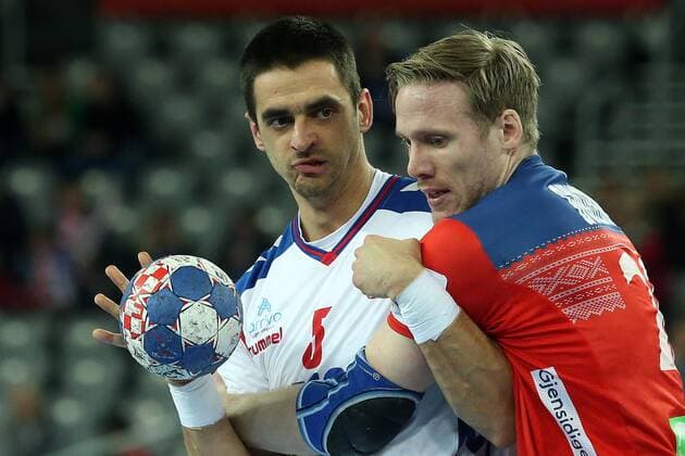 European Handball Championship, Group I, 1th round Serbia vs. Norway 18.01.2018., Arena Zagreb, Zagreb, Croatia - 2018 European Men s Handball Championship, Group I, 1th round Serbia vs. Norway. Zarko Sesum.  GoranxStanzl PIXSELL