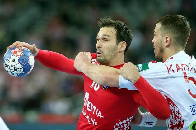 European Handball Championship, Group I, 1th round Croatia vs. Belarus 18.01.2018., Arena Zagreb, Zagreb, Croatia - 2018 European Men s Handball Championship, Group I, 1th round Croatia vs. Belarus. Igor Karacic.  GoranxStanzl PIXSELL