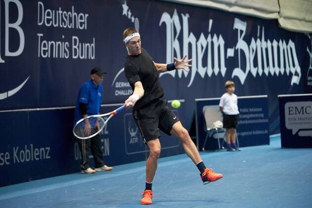 ATP Tennis Herren Challenger Koblenz Open, Achtelfinale, Jan Choinski (Deutschland) ATP Challenger Koblenz Open