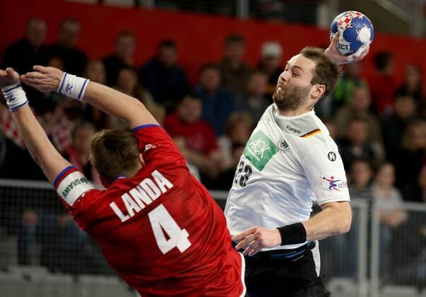European Handball Championship, Group II, 1th round Germany vs. Czech Republic 19.01.2018., Varazdin Arena, Varazdin, Croatia - 2018 European Men s Handball Championship, Group II, 1th round Germany vs. Czech Republic. Steffen Fath.  IgorxKralj PIXSELL