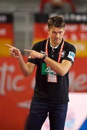 Handball Varazdin 19.01.2018 Europameisterschaft Herren Männer Euro Europameisterschaften Zwischenrunde Deutschland (GER) - Tschechien (CZE) Christian Prokop (Deutschland, Trainer)