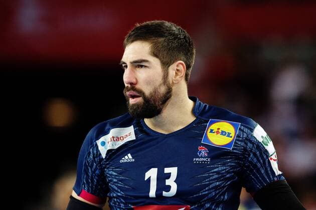 180120 Frankrikes Nikola Karabatic under handbollsmatchen mellan Sverige och Frankrike under Handbolls-EM 2018 den 20 januari 2018 i Zagreb. Copyright: LUDVIGxTHUNMAN BB180120LT052