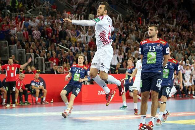 European Handball Championship, Group I, 4th round, Croatia - Norway 20.01.2018., Arena Zagreb, Zagreb, Croatia - 2018 European Men s Handball Championship, Group I, 4th round, Croatia - Norway. Manuel Strlek.  DaliborxUrukalovic PIXSELL