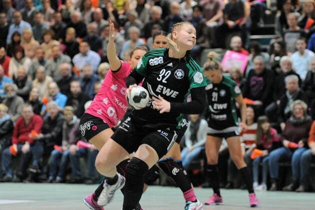 Ann-Kristin Roller (VfL Oldenburg 32) TusSies Metzingen,Handball,Ligaspiel,20.01.2018, Foto:TBaur Eibner Metzingen Copyright: xEIBNER Tobias_Baurx EP_TBR