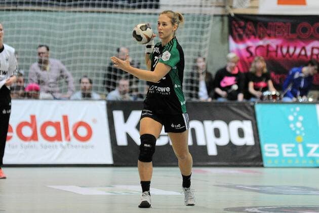 Malene Staal (VfL Oldenburg 77) TusSies Metzingen,Handball,Ligaspiel,20.01.2018, Foto:TBaur Eibner Metzingen Copyright: xEIBNER Tobias_Baurx EP_TBR