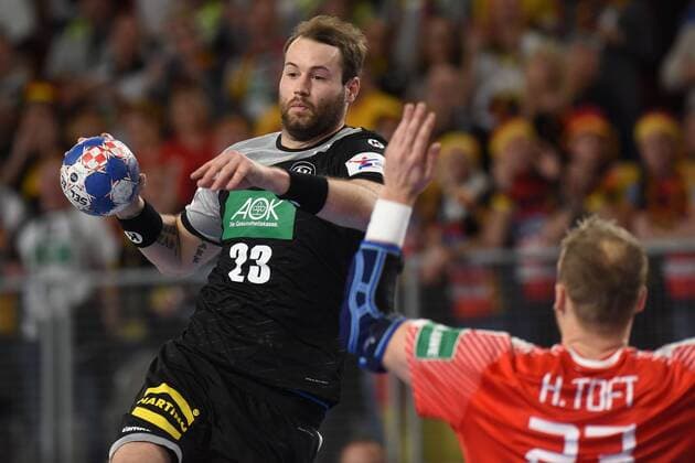 European Handball Championship, Group II, 4th round, Germany - Denmark 21.01.2018., Arena Varazdin, Varazdin, Croatia - 2018 European Men s Handball Championship, Group II, 4th round, Germany - Denmark. Steffen Fath.  VjeranxZganec-Rogulja PIXSELL