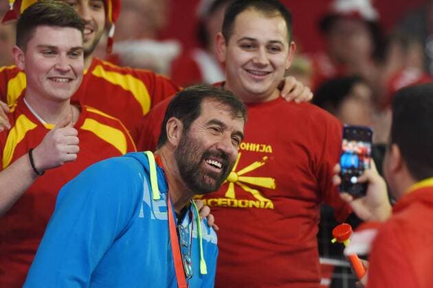European Handball Championship, Group II, 4th round, Germany - Denmark 21.01.2018., Arena Varazdin, Varazdin, Croatia - 2018 European Men s Handball Championship, Group II, 4th round, Germany - Denmark. Veselin Vujovic.  VjeranxZganec-Rogulja PIXSELL