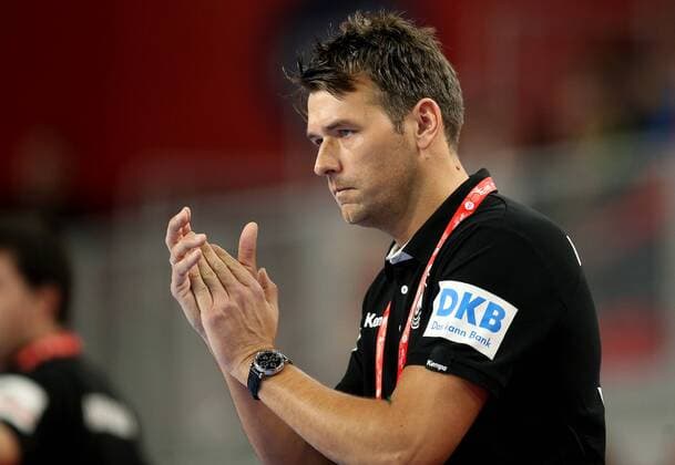 European Handball Championship, Group II, 4th round, Germany - Denmark 21.01.2018., Arena Varazdin, Varazdin, Croatia - 2018 European Men s Handball Championship, Group II, 4th round, Germany - Denmark. Christian Prokop.  IgorxKralj PIXSELL