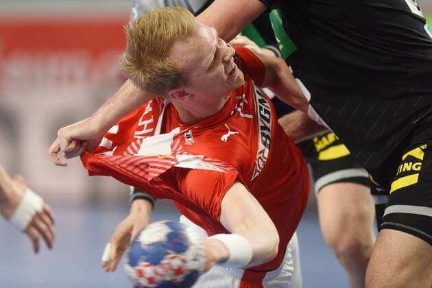 Themen der Woche - SPORT Bilder des Tages - SPORT Handball, EM, Deutschland - Dänemark European Handball Championship, Group II, 4th round, Germany - Denmark 21.01.2018., Arena Varazdin, Varazdin, Croatia - 2018 European Men s Handball Championship, Group II, 4th round, Germany - Denmark. Anders Zachariassen.  VjeranxZganec-Rogulja PIXSELL