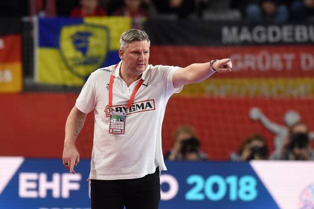Handball, EM, Deutschland - Dänemark European Handball Championship, Group II, 4th round, Germany - Denmark 21.01.2018., Arena Varazdin, Varazdin, Croatia - 2018 European Men s Handball Championship, Group II, 4th round, Germany - Denmark. Nicolaj Jacobsen  VjeranxZganec-Rogulja PIXSELL