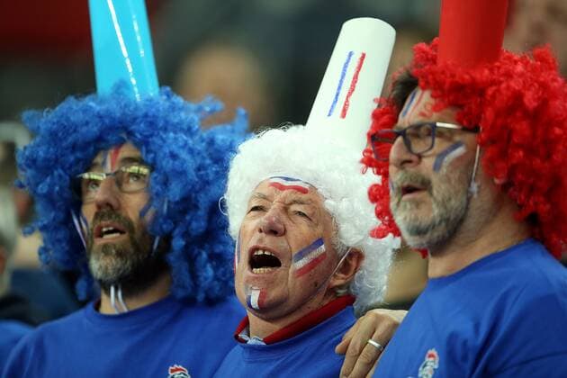 Bilder des Tages - SPORT Handball, EM, Serbien - Frankreich European Handball Championship, Group I, 3rd round, Serbia - France 22.01.2018., Arena Zagreb, Zagreb, Croatia - 2018 European Men s Handball Championship, Group I, 3rd round, Serbia - France. GoranxStanzl PIXSELL