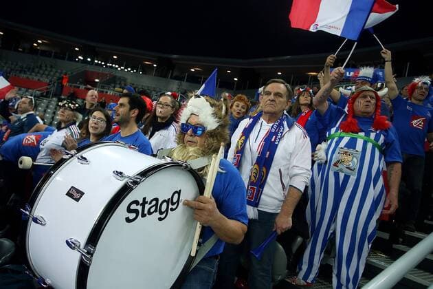 Handball, EM, Serbien - Frankreich European Handball Championship, Group I, 3rd round, Serbia - France 22.01.2018., Arena Zagreb, Zagreb, Croatia - 2018 European Men s Handball Championship, Group I, 3rd round, Serbia - France. GoranxStanzl PIXSELL