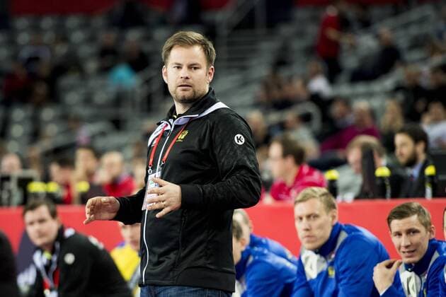 Handball, EM, Schweden - Weißrussland 180122 Sveriges förbundskapten Kristj?n Andresson under handbollsmatchen mellan Sverige och Belarus under Handbolls-EM 2018 den 22 januari 2018 i Zagreb. Copyright: LUDVIGxTHUNMAN BB180122LT043
