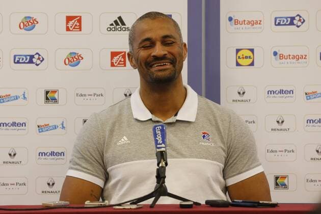 DINART Didier (France) HANDBALL : Conference De Presse Equipe De France - Zagreb - 23 01 2018 TheophileLaurent Panoramic 