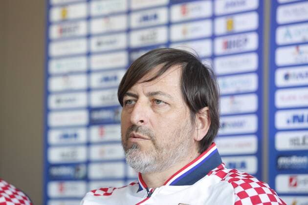 The Westin Hotel held a press conference PK Pressekonferenz of Croatian handball team 23.01.2018., Croatia, Zagreb - The Westin Hotel held a press conference of Croatian handball team, attended by Vlado Sola and Luka Stepancic.  LukaxStanzl PIXSELL