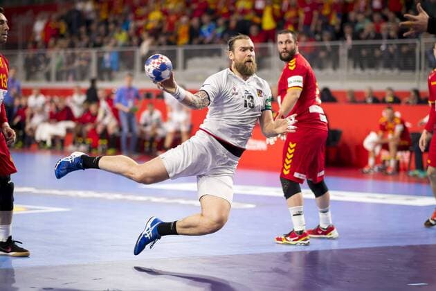 Pavel Horak (Nr. 13, Tschechien). Mazedonien - Tschechien, Hauptrunde, Handball, EHF Euro 2018, 23.01.18 Varazdin Varazdin Croatia Arena Varazdin Copyright: xAgentur54Gradx xFelixxKoenigx