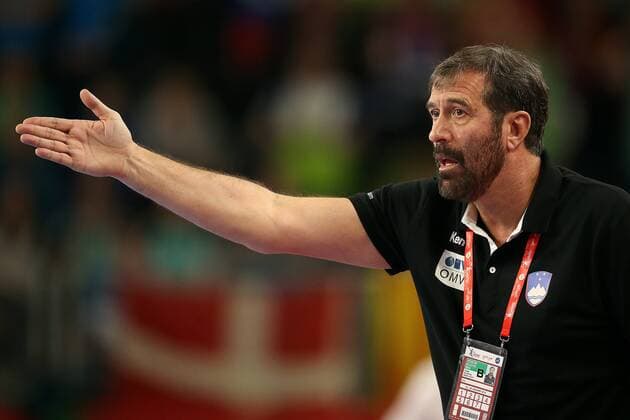 European Handball Championship, Group II, 3rd round, Slovenia - Czech Republic 24.01.2018., Arena Varazdin, Varazdin, Croatia - 2018 European Men s Handball Championship, Group II, 3rd round, Slovenia - Czech Republic. Veselin Vujovic, coach. GoranxStanzl PIXSELL