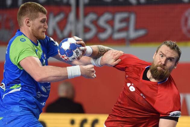 European Handball Championship, Group II, 3rd round, Slovenia - Czech Republic 24.01.2018., Arena Varazdin, Varazdin, Croatia - 2018 European Men s Handball Championship, Group II, 3rd round, Slovenia - Czech Republic. Pavel Horak  VjeranxZganec-Rogulja PIXSELL