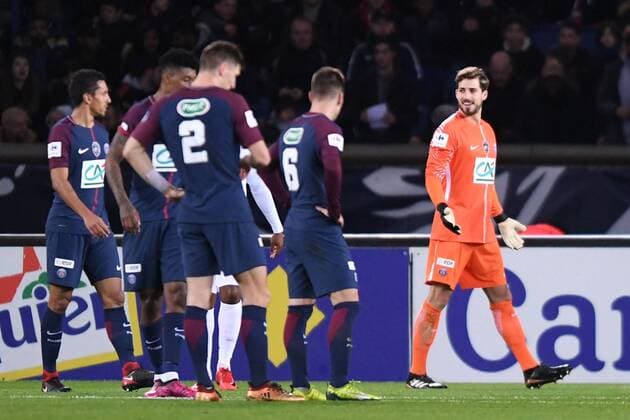 01 KEVIN TRAPP (psg) - DECEPTION FOOTBALL : Paris SG vs Guingamp - Coupe de France - 24 01 2018 AnthonyBIBARD FEP Panoramic 