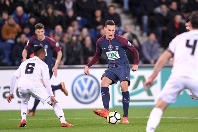23 JULIAN DRAXLER (psg) FOOTBALL : Paris SG vs Guingamp - Coupe de France - 24 01 2018 AnthonyBIBARD FEP Panoramic 