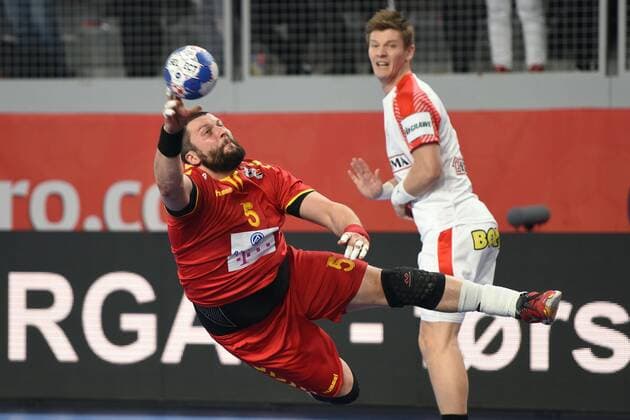 European Handball Championship, Group II, 3rd round, Macedonia - Denmark 24.01.2018., Arena Varazdin, Varazdin, Croatia - 2018 European Men s Handball Championship, Group II, 3rd round, Macedonia - Denmark. Stojance Stoilov  VjeranxZganec-Rogulja PIXSELL