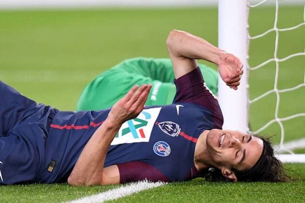 09 EDINSON CAVANI (psg) - DECEPTION FOOTBALL : Paris SG vs Guingamp - Coupe de France - 24 01 2018 AnthonyBIBARD FEP Panoramic 