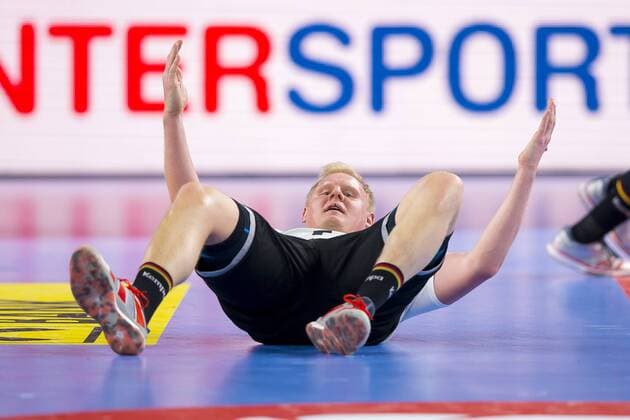 Bilder des Tages - SPORT Patrick Wiencek (Nr. 7, Deutschland) aergert sich. Deutschland - Spanien, Hauptrunde, Handball, EHF Euro 2018, 24.01.18 Varazdin Varazdin Croatia Arena Varazdin Copyright: xAgentur54Gradx xFelixxKoenigx