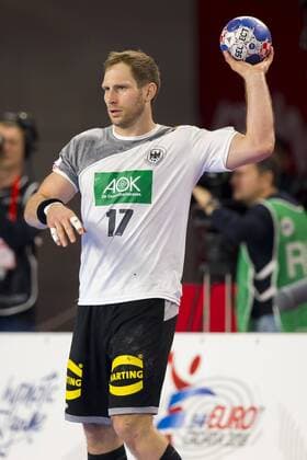 Steffen Weinhold (Nr. 17, Deutschland). Deutschland - Spanien, Hauptrunde, Handball, EHF Euro 2018, 24.01.18 Varazdin Varazdin Croatia Arena Varazdin Copyright: xAgentur54Gradx xFelixxKoenigx