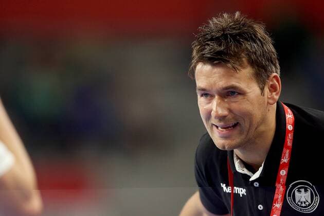 European Handball Championship, Group II, 3rd round, Germany - Spain 24.01.2018., Arena Varazdin, Varazdin, Croatia - 2018 European Men s Handball Championship, Group II, 3rd round, Germany - Spain. Christian Prokop, coach. GoranxStanzl PIXSELL