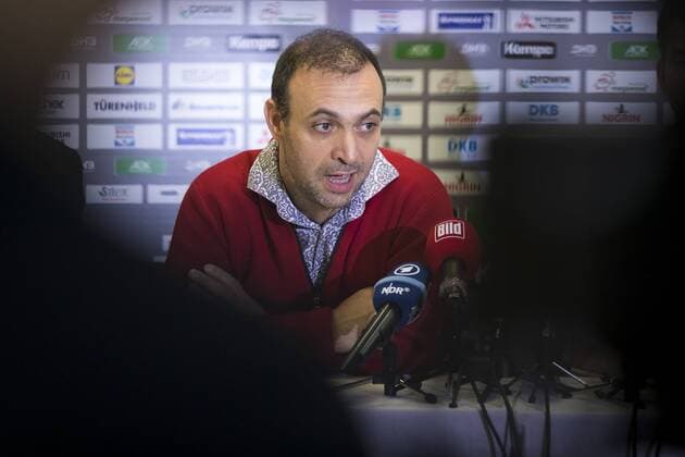 Bob Hanning. Pressekonferenz der deutschen Mannschaft nach dem Ausscheiden aus der EM, Hauptrunde, Handball, EHF Euro 2018, 25.01.18 Sveti Martin Sveti Martin Croatia Arena Varazdin Copyright: xAgentur54Gradx xFelixxKoenigx
