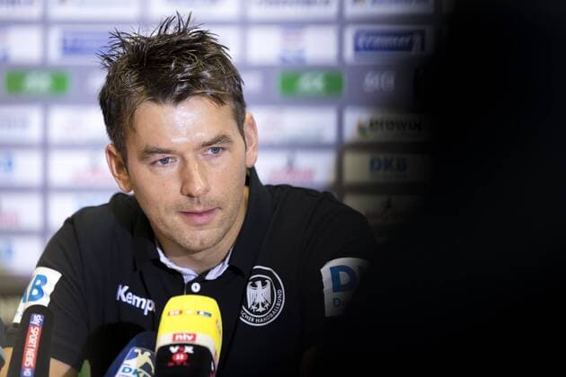 Trainer Christian Prokop waehrend der Pressekonferenz. Pressekonferenz der deutschen Mannschaft nach dem Ausscheiden aus der EM, Hauptrunde, Handball, EHF Euro 2018, 25.01.18 Sveti Martin Sveti Martin Croatia Arena Varazdin Copyright: xAgentur54Gradx xFelixxKoenigx