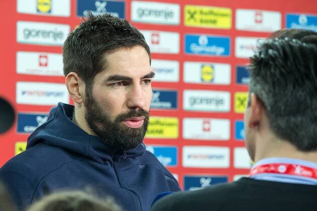 KARABATIC Nikola (France) HANDBALL : Conference de Presse Equipe de France - Zagreb - 25 01 2018 TheophileLaurent Panoramic 
