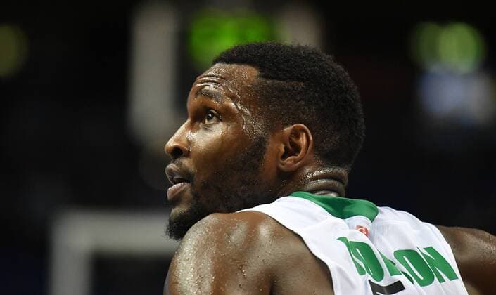 JaJuan Johnson (Darüssafaka Istanbul), ALBA Berlin - Darussafaka Istanbul Basketball, Eurocup 2017 2018, 7Days Eurocup, Gruppe E, Round 16, Herren, Männer, Maenner, men, Saison 2017 2018 Berlin, 24.1.2018 Mercedes-Benz Arena