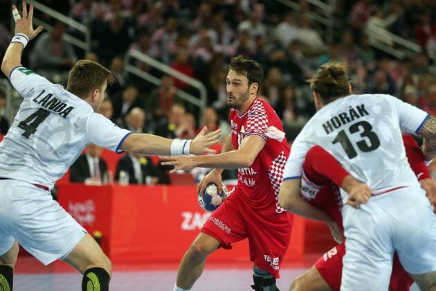 European Handball Championship, Croatia - Czech Republic 26.01.2018., Arena Zagreb, Zagreb, Croatia - 2018 European Men s Handball Championship, match for the 5th place, Croatia - Czech Republic.  IgorxKralj PIXSELL
