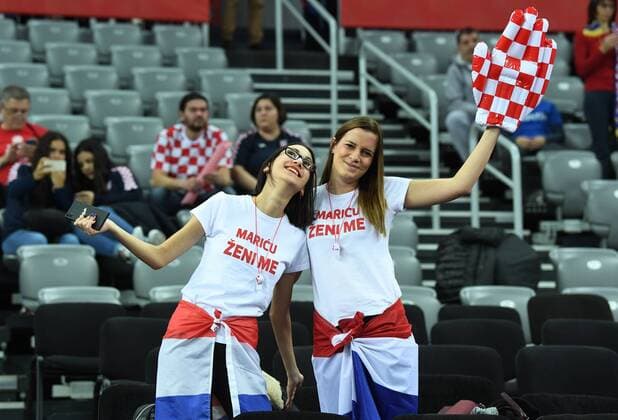 European Handball Championship, Croatia - Czech Republic 26.01.2018., Arena Zagreb, Zagreb, Croatia - 2018 European Men s Handball Championship, match for the 5th place, Croatia - Czech Republic. Empty stands.  MarkoxLukunic PIXSELL