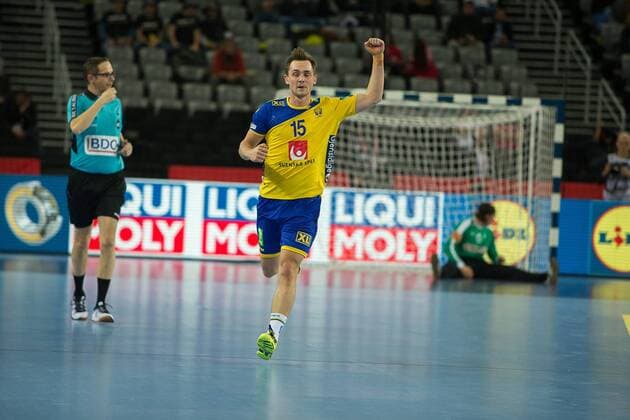 WANNE Hampus (Sweden - Suede) HANDBALL : EHF EUROCroatie - Suede vs danemark - 26 01 2018 THEOPHILELaurent Panoramic 