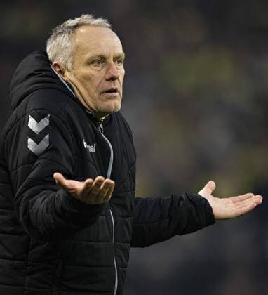 Themen der Woche - SPORT Bilder des Tages - SPORT Dortmund, 26.01.2018 Trainer Christian Streich (SCF) Borussia Dortmund - SC Freiburg *** Dortmund 26 01 2018 trainer Christian prank SCF Borussia Dortmund SC Freiburg