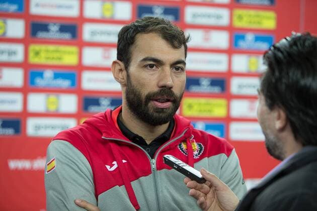 SARMIENTO Daniel (Espagne - Spain) HANDBALL : EHF EURO Conference de Presse : France - Espagne - Danemark - Suede - 27 01 2018 THEOPHILELaurent Panoramic 
