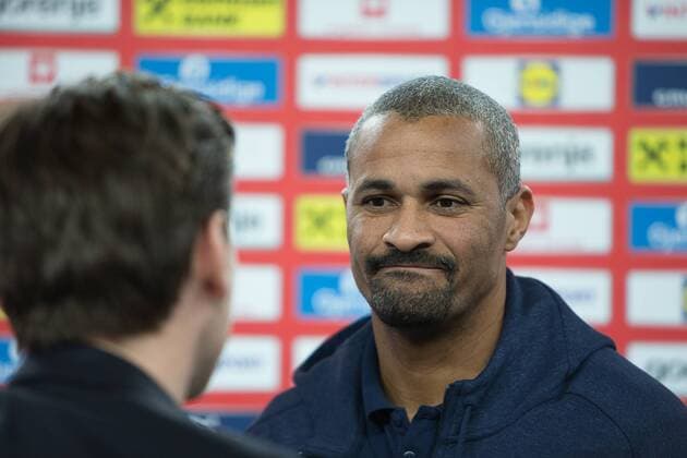 DINART Didier (France) HANDBALL : EHF EURO Conference de Presse : France - Espagne - Danemark - Suede - 27 01 2018 THEOPHILELaurent Panoramic 