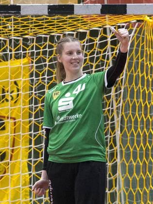 Frankfurt (Oder), 27.01.2018 - Brandenburghalle - 3. Bundesliga Frauen Nord Frankfurter HC vs HC: HG O-K-T 28 :17 Bot eine Klasseleistung im FHC-Tor, Mandy Schneider