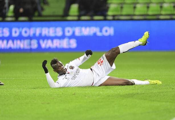 Mario Balotelli FOOTBALL: Fc Metz vs Nice , 27 01 2018 , Ligue 1, 2017 - 2018 MAO Panoramic 
