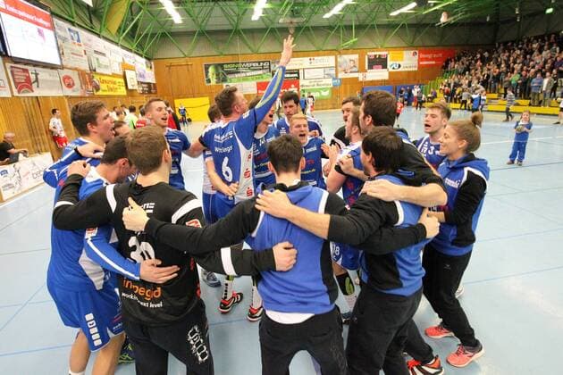 Handball 3. Liga VfL Pfullingen vs. TGS Pforzheim 2018-01-27 Pfullingen Copyright: xEibner-Pressefotox EP_Soba
