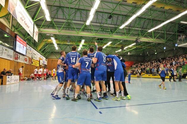 Handball 3. Liga VfL Pfullingen vs. TGS Pforzheim 2018-01-27 Pfullingen Copyright: xEibner-Pressefotox EP_Soba