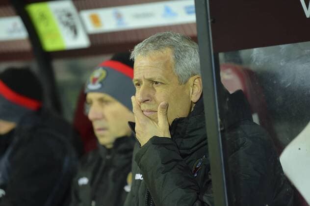 Lucien Favre FOOTBALL: Fc Metz vs Nice , 27 01 2018 , Ligue 1, 2017 - 2018 MAO Panoramic 
