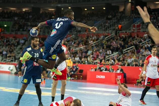 ABALO Luc (France) HANDBALL : EHF EURO - France vs Danemark - 28 01 2018 THEOPHILELaurent Panoramic 