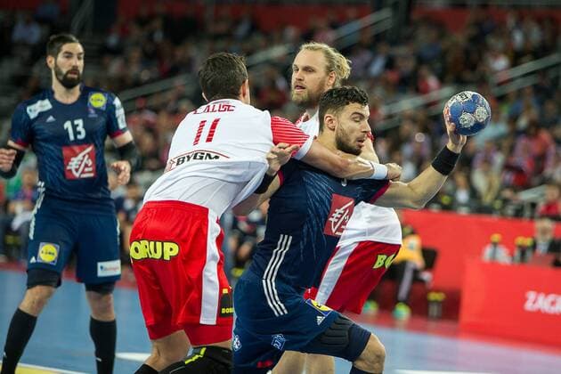 REMILI Nedim (France) HANDBALL : EHF EURO - France vs Danemark - 28 01 2018 THEOPHILELaurent Panoramic 