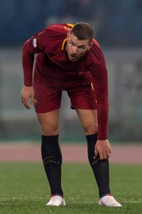 Edin Dzeko Roma Roma 28-01-2018 Stadio Olimpico Football Calcio Serie A 2017 2018 AS Roma - Sampdoria . Foto Andrea Staccioli Insidefoto andreaxstaccioli